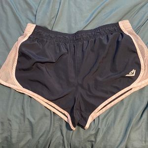 Womens Pony Shorts Navy Blue Extra Large Gently Worn